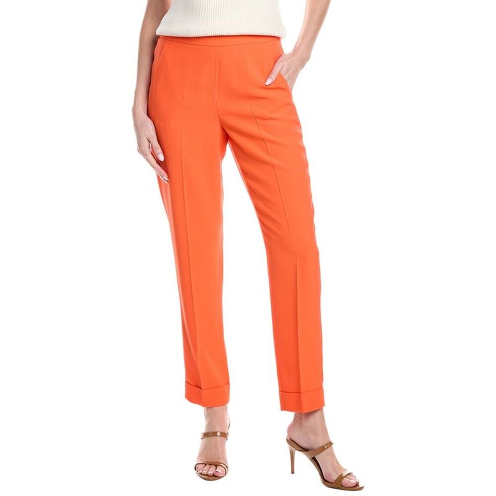 Akris Womens  Chris Pant, Orange